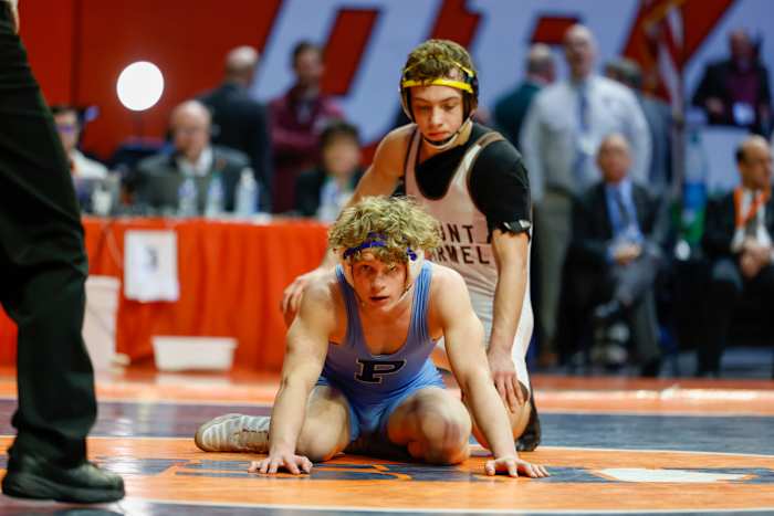 Illinois state wrestling championships February 18 2023 Nate Latsch 15425